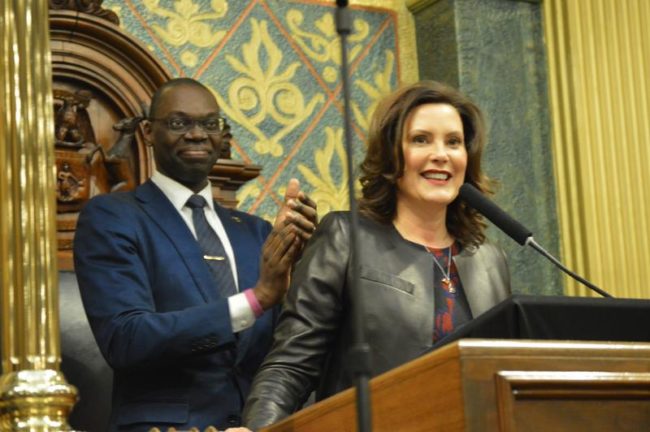 gretchen whitmer and garlin gilchrist