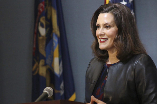 gretchen whitmer press conference